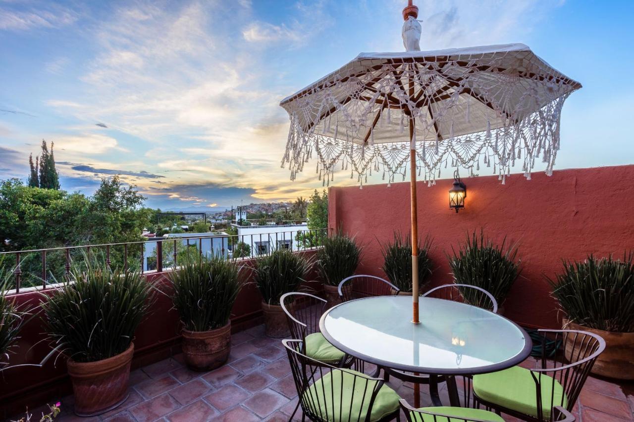 3Br Garden Home With Rooftop & Garage In Centro San Miguel De Allende Exterior foto